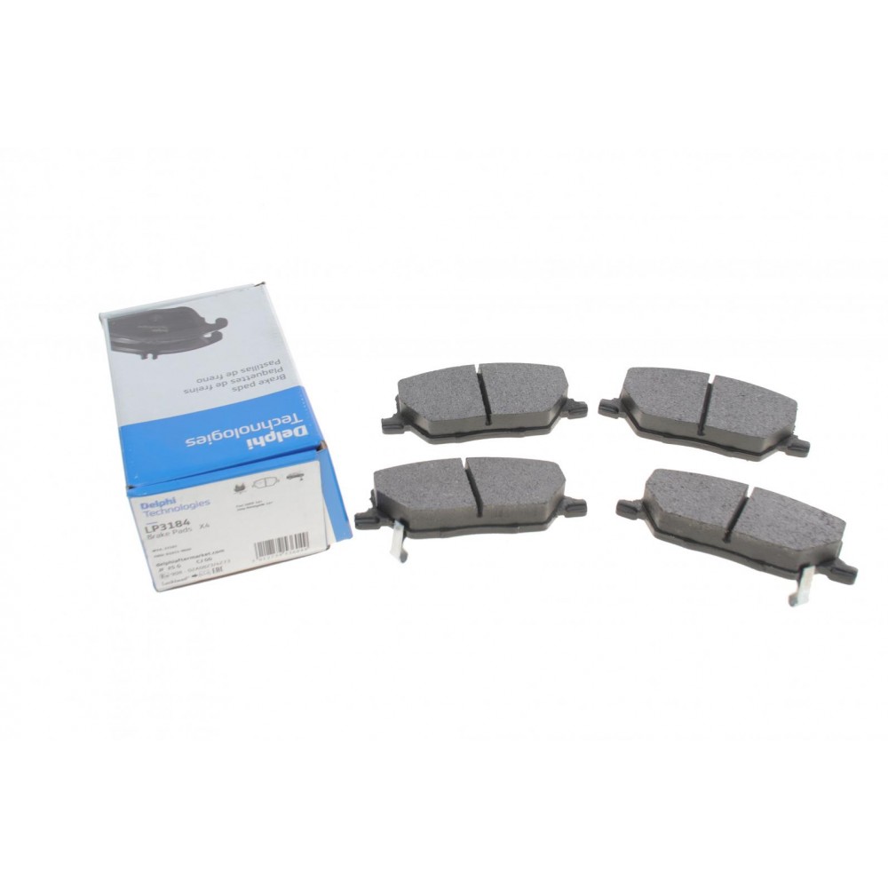 Колодки гальмівні (передні) Fiat 500X 1.4-1.6/1.6-2.0D 14-/ Jeep Renegade1.4-1.6/2.0CRD 14-