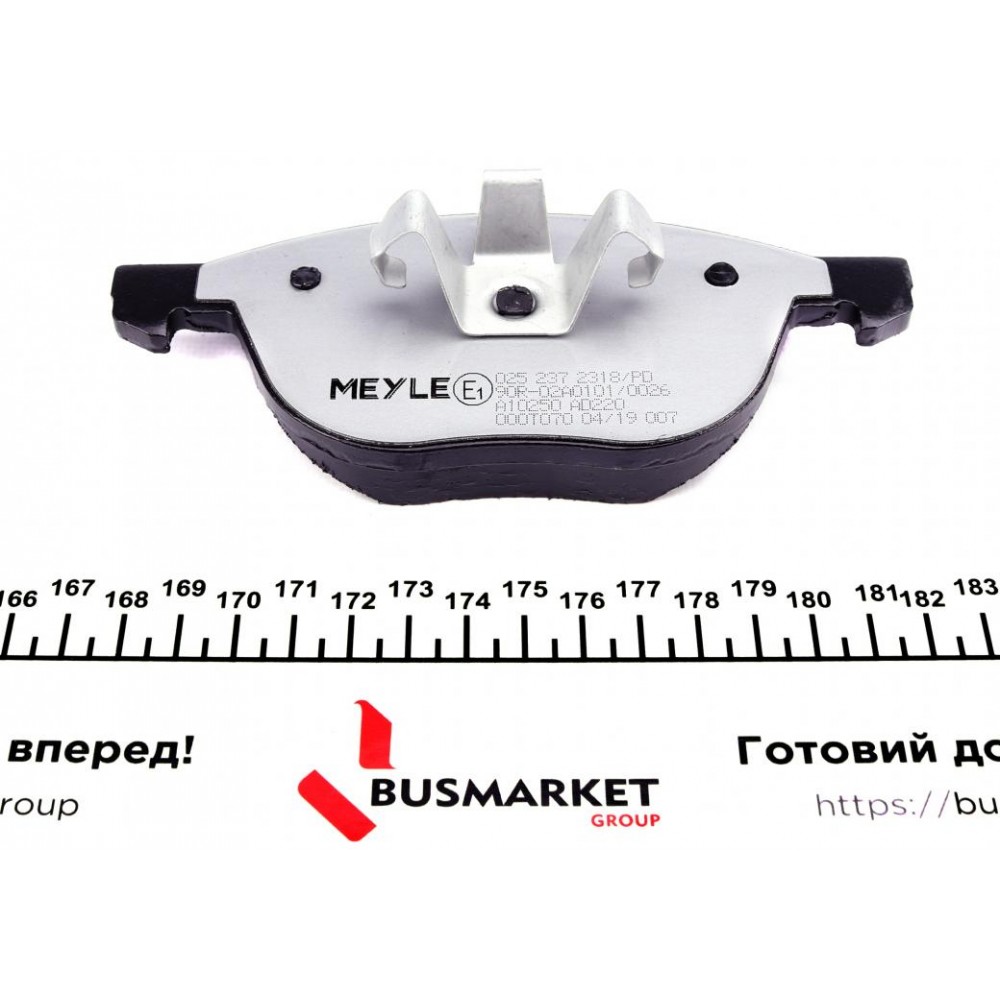 Колодки гальмівні (передні) Ford Focus/Mazda 3/5 03-
