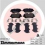Колодки гальмівні (задні) Land Rover Range Rover/Discovery 2.0/3.0/5.0D 4x4 12- (TRW) (з аксесуар)