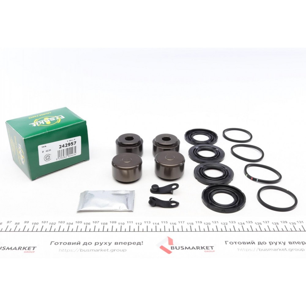 Ремкомплект супорта (переднього) Audi A6 12- (d=42mm) (+4 поршня) (Brembo)