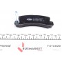 Колодки гальмівні (задні) Toyota Camry 86-01/Avensis 97-03/Carina 87-97/Lexus RX 98-03/ES 89-01