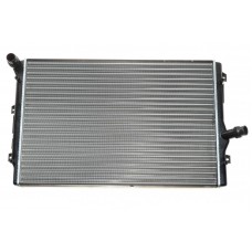 Радіатор охолодження VW Caddy III 1.6/2.0TDI 10-15 (453x655x34) (ребра завальцьовані)