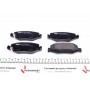Колодки гальмівні (задні) Jeep Cherokee 08-/Compass 06-/Wrangler 07-/Dodge Nitro 06-12