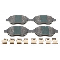 Колодки гальмівні (передні) Citroen Berlingo 00-11/C4 1.6 THP/VTi 04-/Peugeot 207/307 02- (Bosch)
