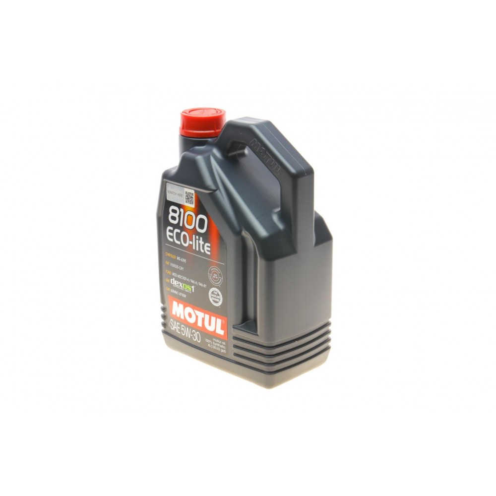 Олива 5W30 ECO-lite SAE 8100 (4L) (GM-dexos1 GEN2/FORD M2C 929-A/M2C 946-A ) (108213/104988)