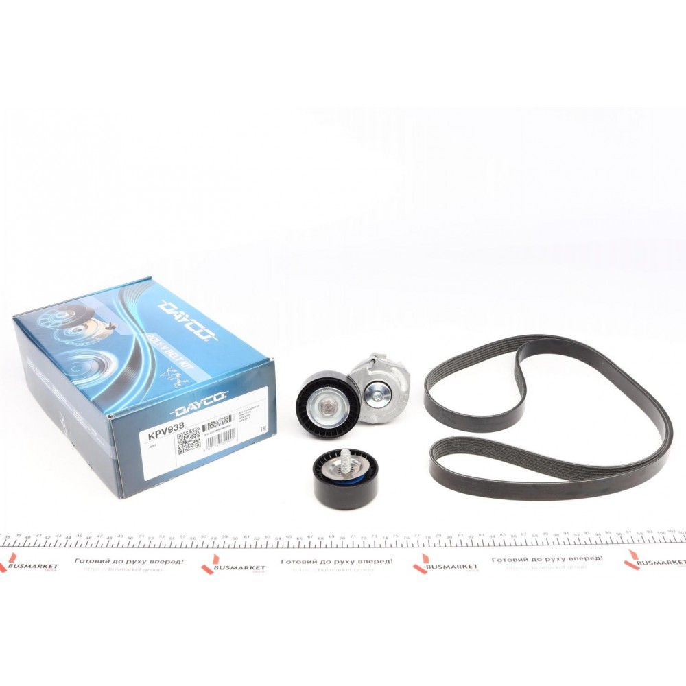 Комплект ременя генератора Opel Astra J/Corsa D 1.7D 09- (6PK1715)