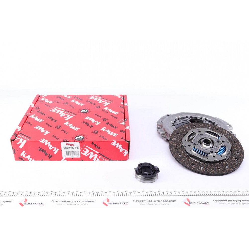 Комплект зчеплення Skoda Fabia/Roomster 1.4D 03-10 (d=216mm) (+вижимний) (замінено на 957481)