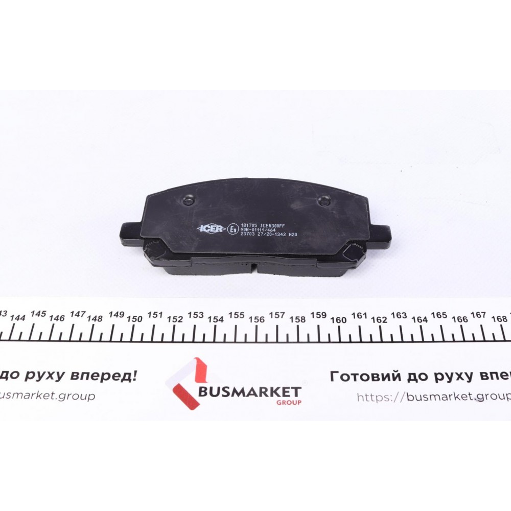 Колодки гальмівні (передні) Lexus RX 98-03/Toyota Highlander/Kluger 00-10/Harrier 97-03
