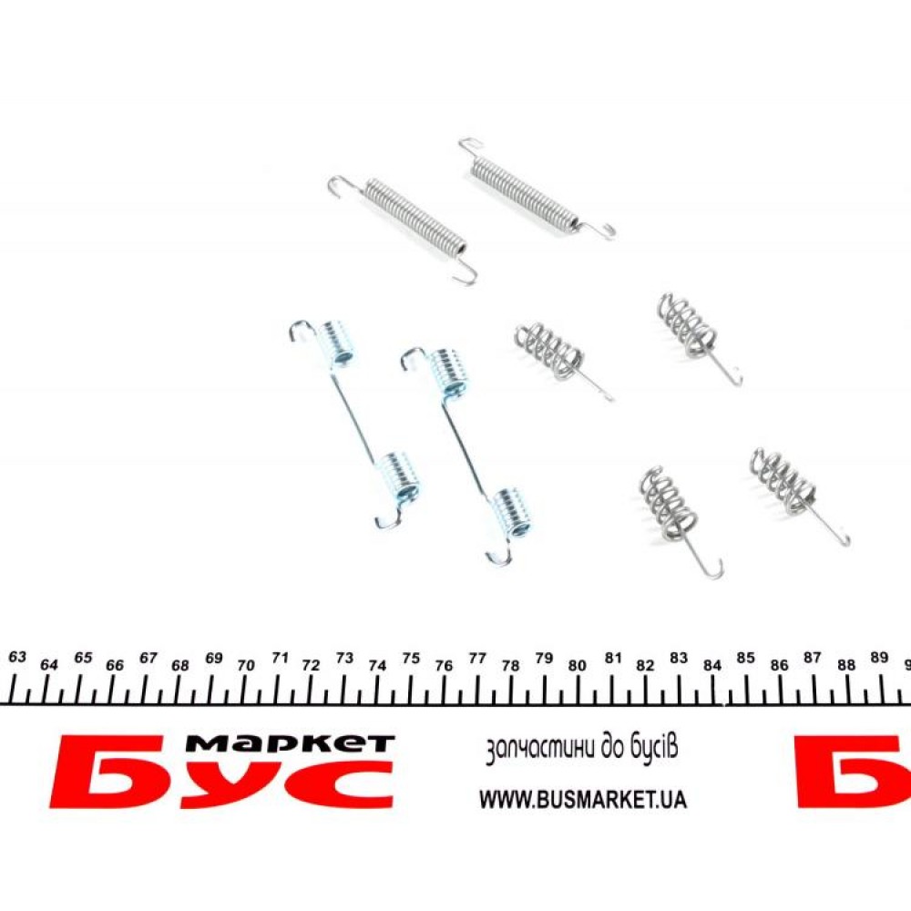Комплект пружинок колодок ручника MB Sprinter 408-416/VW LT 46 (Ate)
