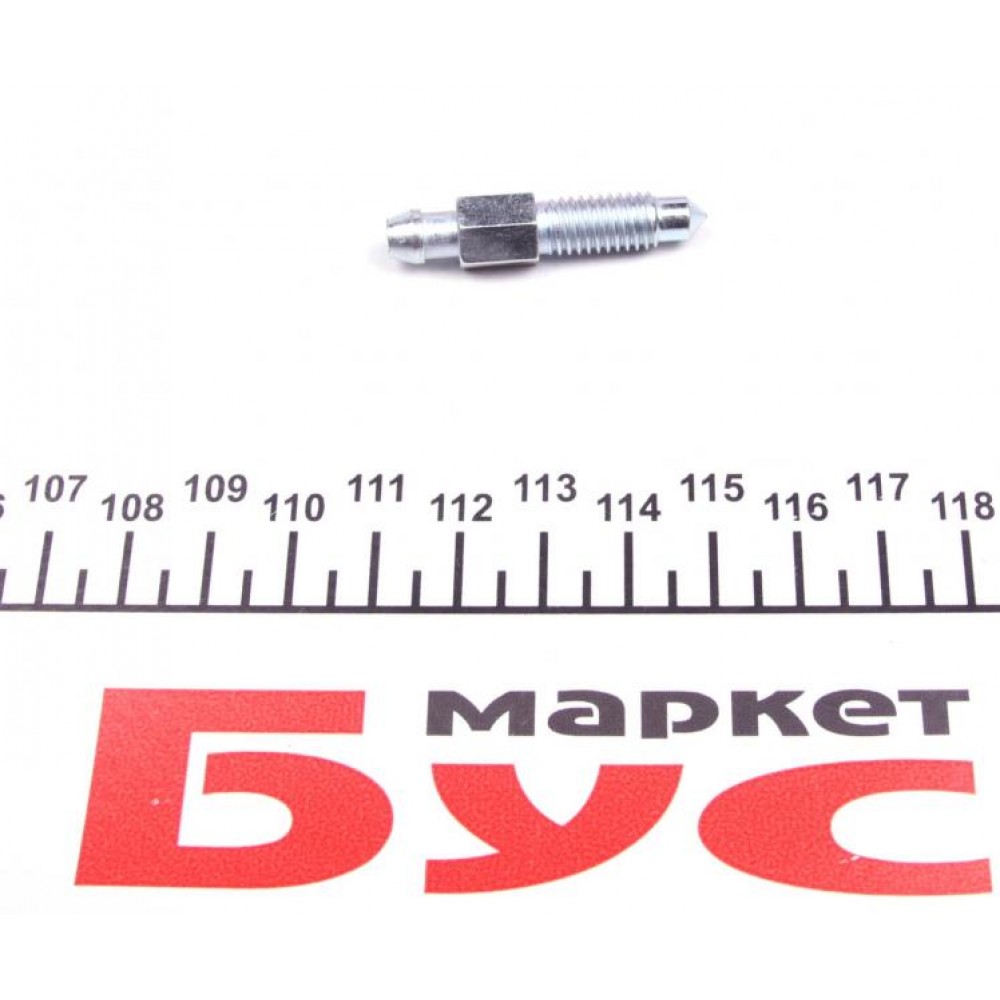 Комплект штуцерів прокачки гальм M6x1-M10x1/7x21.7-11x29.9 +заглушки (75шт.)