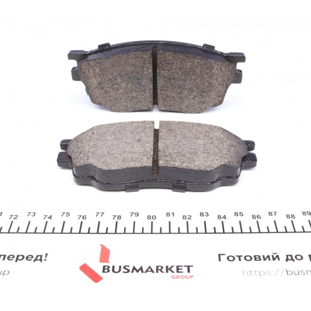 Колодки гальмівні (передні) Mazda 6 02-07 (131.5x56.2x17) (Akebono)