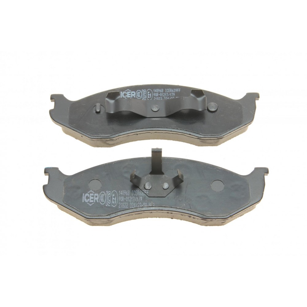 Колодки гальмівні (передні) Jeep Cherokee/Grand Cherokee 83-01/Wrangler 86-10/Kia Carnival 99-01