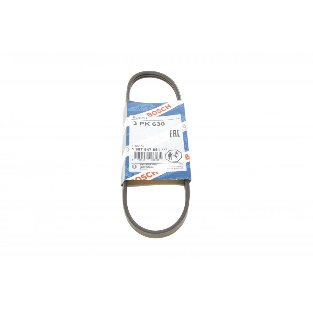 Ремінь генератора Toyota Avensis/Carina/Celica/Corolla 1.6 -01 (3PK630)