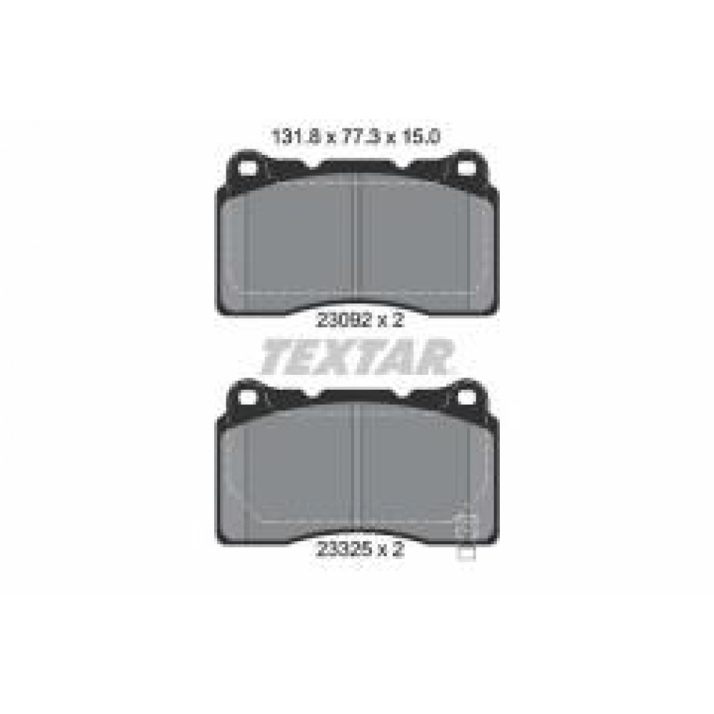 Колодки гальмівні (передні) Honda Civic 12-/Mitsubishi Lancer 95-15/Subaru Impreza 99-13 (Brembo)
