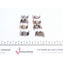 Планка супорта (заднього) прижимна (к-кт) Mitsubishi Pajero 06- (Sumitomo)
