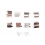 Планка супорта (переднього) прижимна (к-кт) Mazda 323/Toyota RAV 4 1.4-2.0 98-05 (Sumitomo)