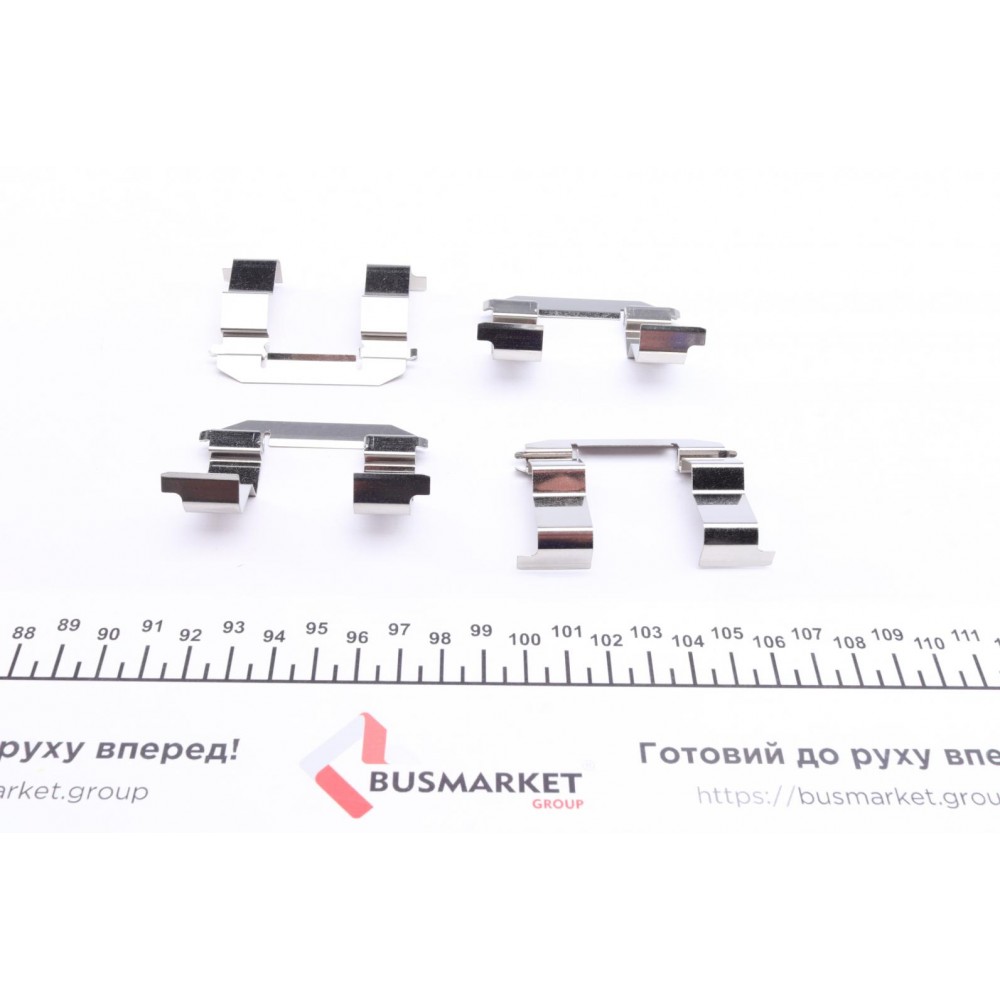 Планка супорта (переднього) прижимна (к-кт) Mazda 626 91-02 (Akebono)