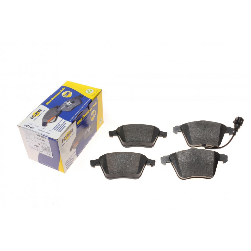 Колодки гальмівні (передні) Audi A3/TT/Seat Leon 03-15/VW Golf VI/Jetta VI/Scirocco III 08-14