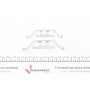 Планка супорта (заднього) прижимна (к-кт) Land Rover Range Rover 02-12 (Ate)