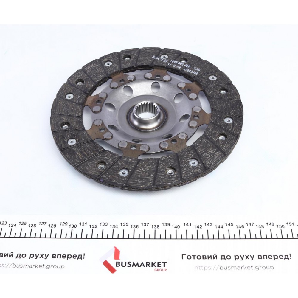 Комплект зчеплення VW Sharan/Ford Galaxy 1.9 TDI 97--00