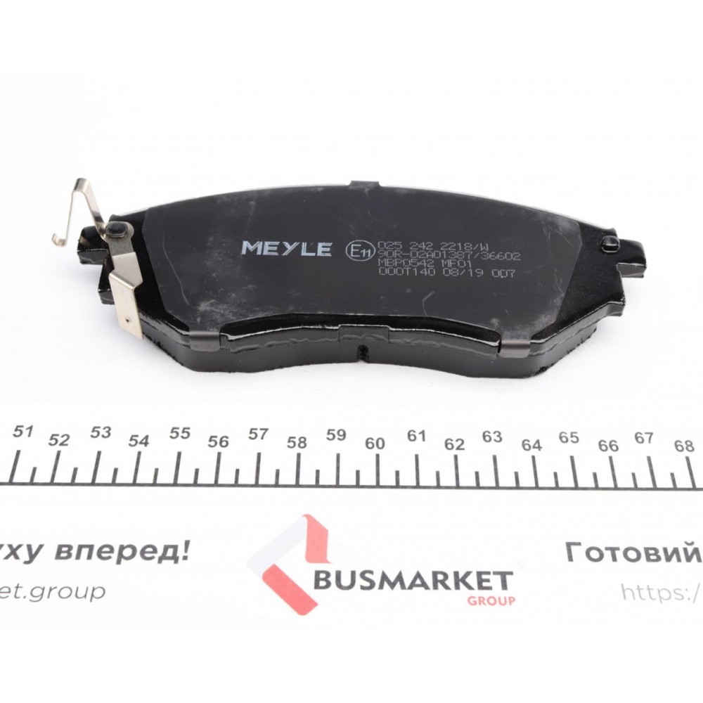 Колодки гальмівні (передні) Subaru Legacy IV 2.0-3.0 03-09