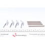 Планка супорта (переднього) прижимна (к-кт) Opel Omega/Vectra -95 (Delc/Ate)