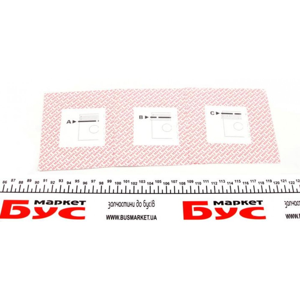 Кільця поршневі Renault R5/R9/R11/R19/R21 1.7i (F2N/F3N) 86-95 (81.00mm/STD) (1.75-2-3)