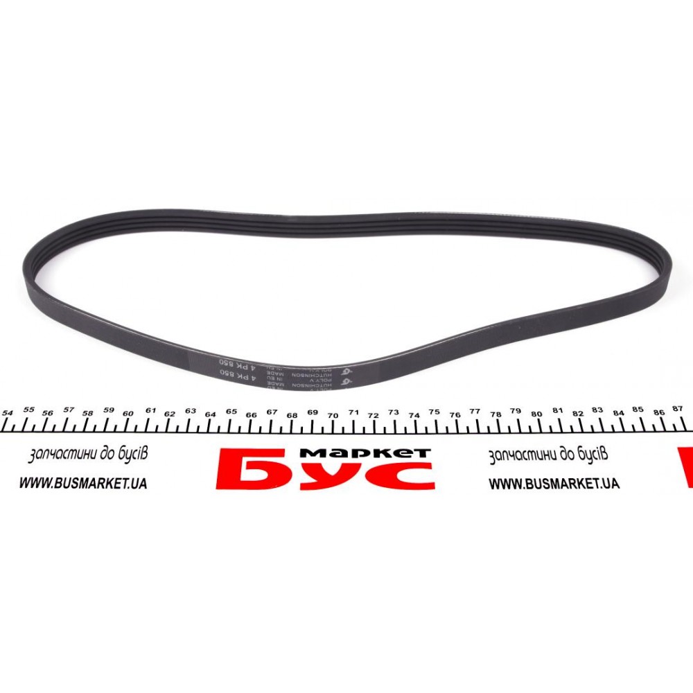 Ремінь генератора Hyundai Accent 1.3-1.6 94-11 (4PK850)