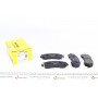 Колодки гальмівні (передні) Nissan Koleos 16-/X-Trail/Infiniti Q50/Q60/QX50 13-/Renault Koleos 16-