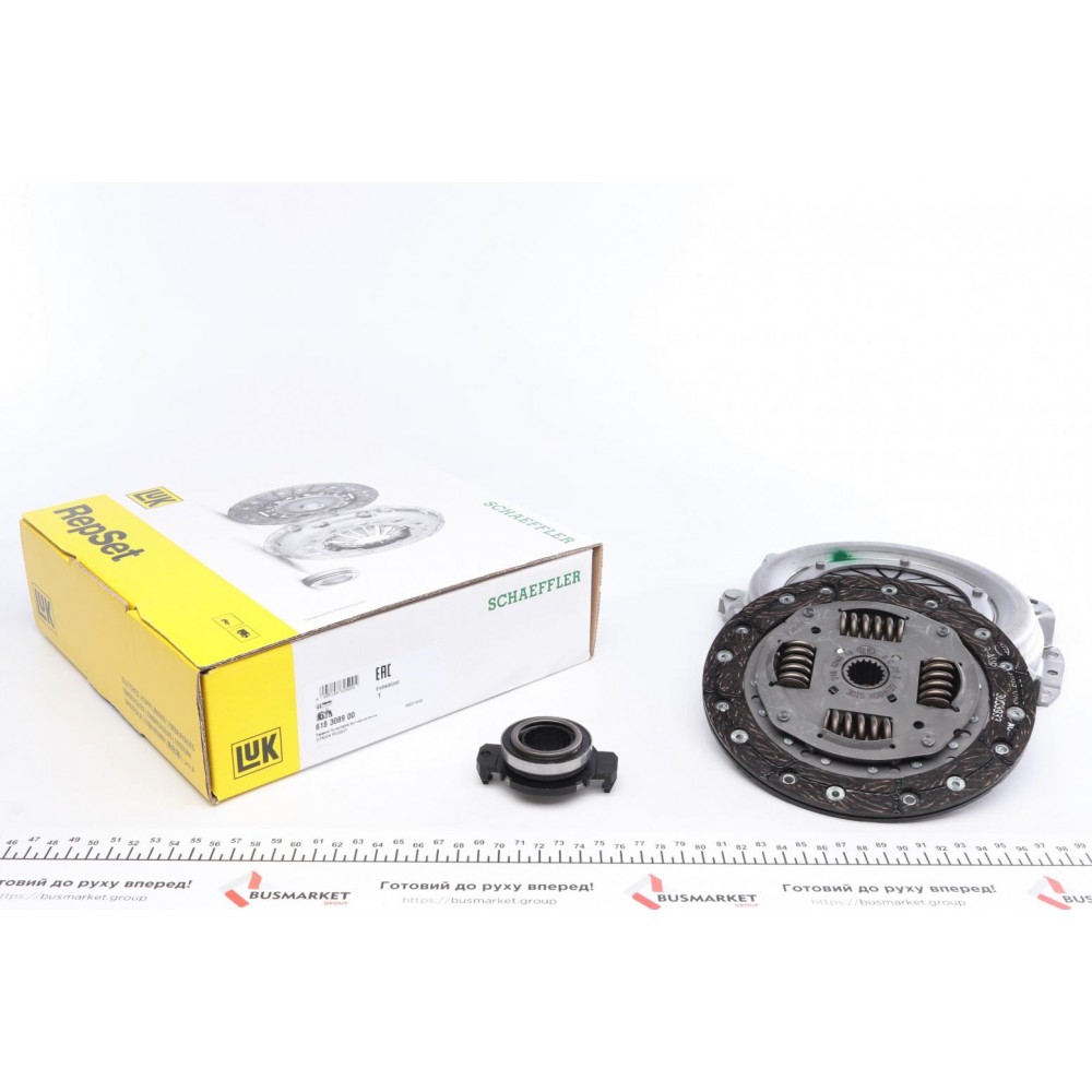 Комплект зчеплення Citroen Saxo/Xsara/Peugeot 106/206/306 96- (d=180mm) (+вижимний)