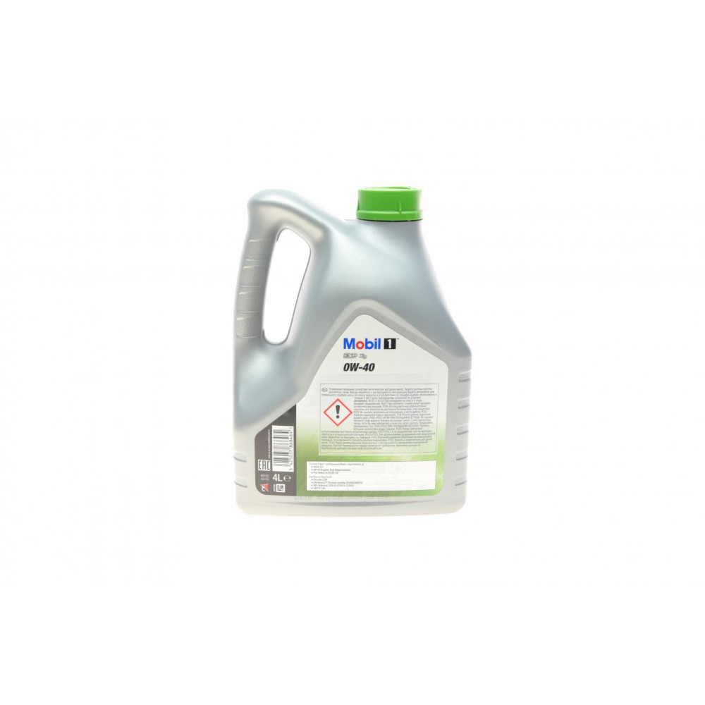 Олива 0W40 Mobil ESP X3 (4L) (MB229.31/229.51/Fiat 9.55535-S2)