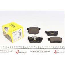 Колодки гальмівні (задні) Honda Accord /CR-V 06- (Nissin) Q+