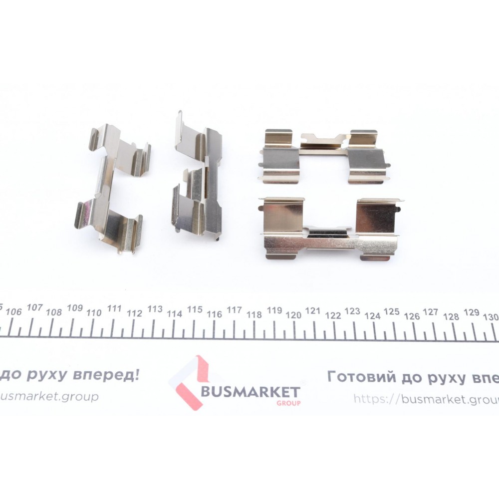 Планка супорта (переднього) прижимна (к-кт) Fiat Ducato 06- (Brembo)