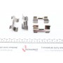 Планка супорта (переднього) прижимна (к-кт) Fiat Ducato 06- (Brembo)