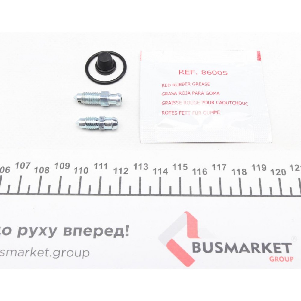 Ремкомплект супорта (переднього) Renault Twingo 93- (d=45mm) (+поршень) (Bendix)