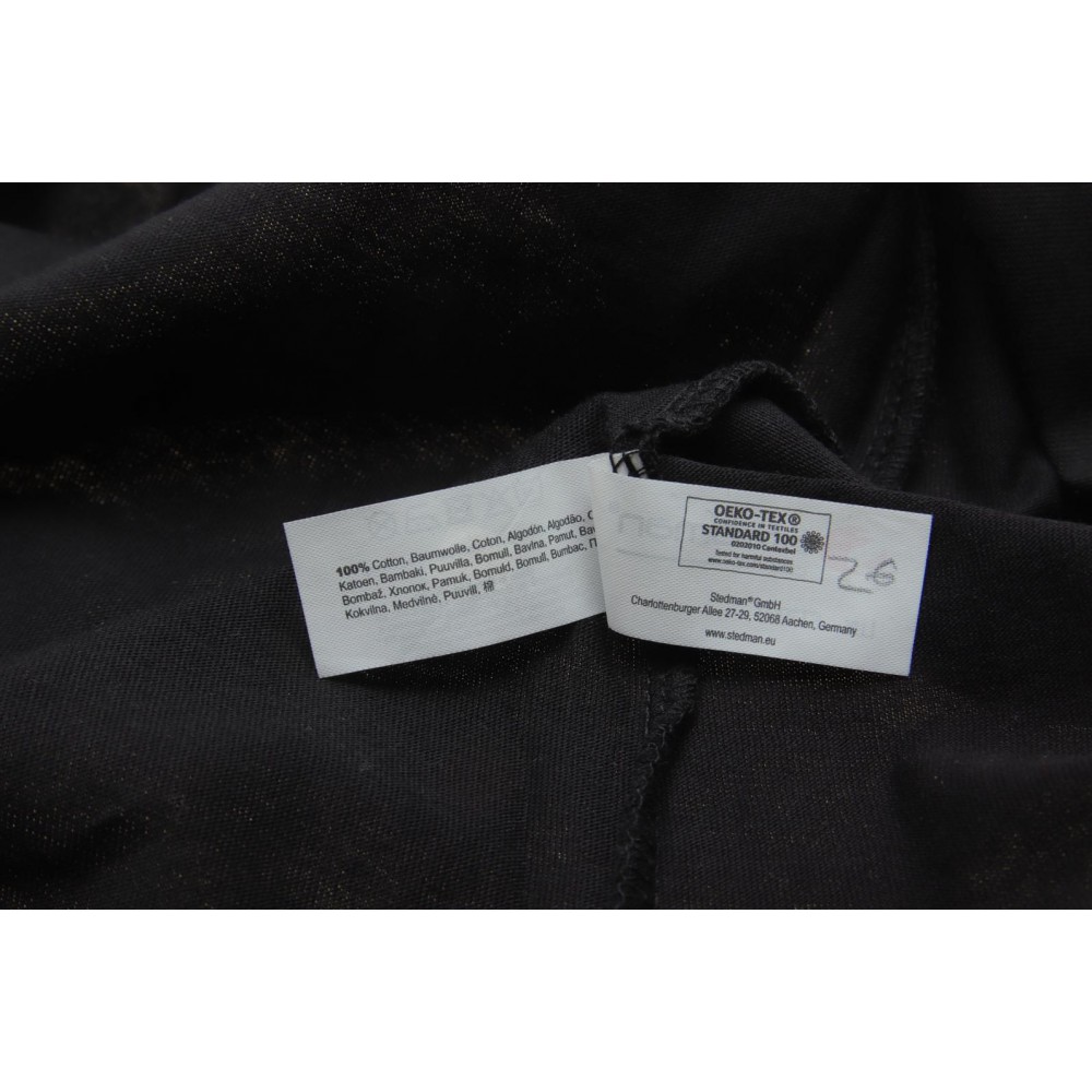 Футболка патріотична BM Parts, чорна, M (100% бавовна)