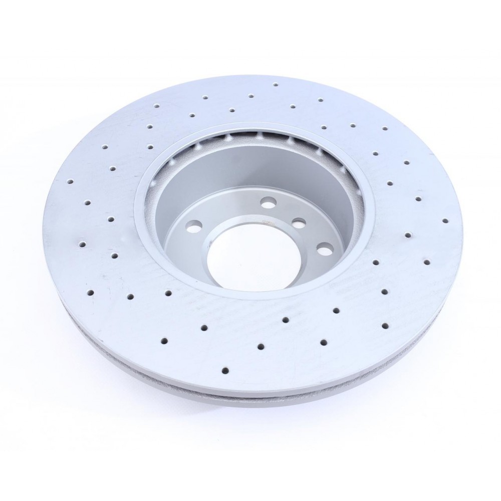 Диск гальмівний (передній) BMW 3 (E90/E91/E93) 05-11/X1 (E84) 09-(312x24) (з покриттям) (з отворами) (вент)