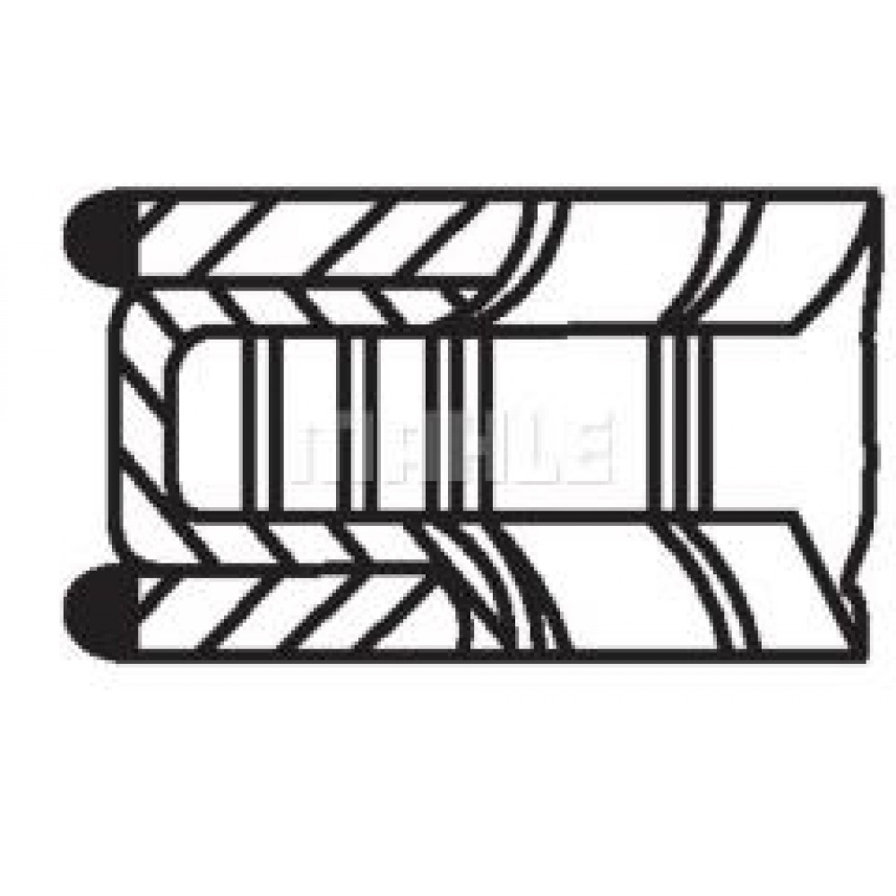 Кільця поршневі Audi A3/Porsche Cayenne/VW T5/Touareg 3.2 V6 02-09 (84.00mm/STD) (1.2-1.5-2)