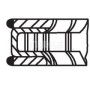 Кільця поршневі Audi A3/Porsche Cayenne/VW T5/Touareg 3.2 V6 02-09 (84.00mm/STD) (1.2-1.5-2)