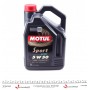 Олива 5W50 Sport (5L) (ACEA A3/B4/C3) (102716)