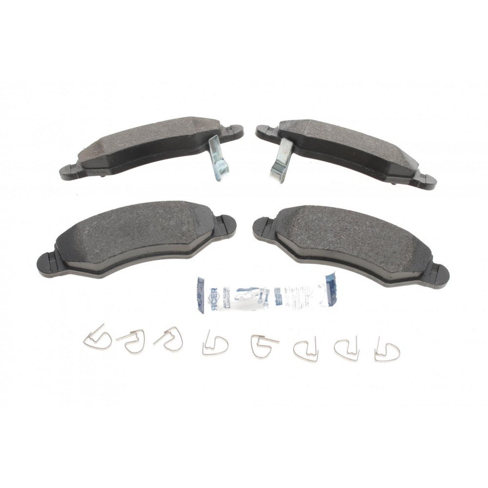 Колодки гальмівні (передні) Subaru Justy 03-/Opel Agila A 00-07