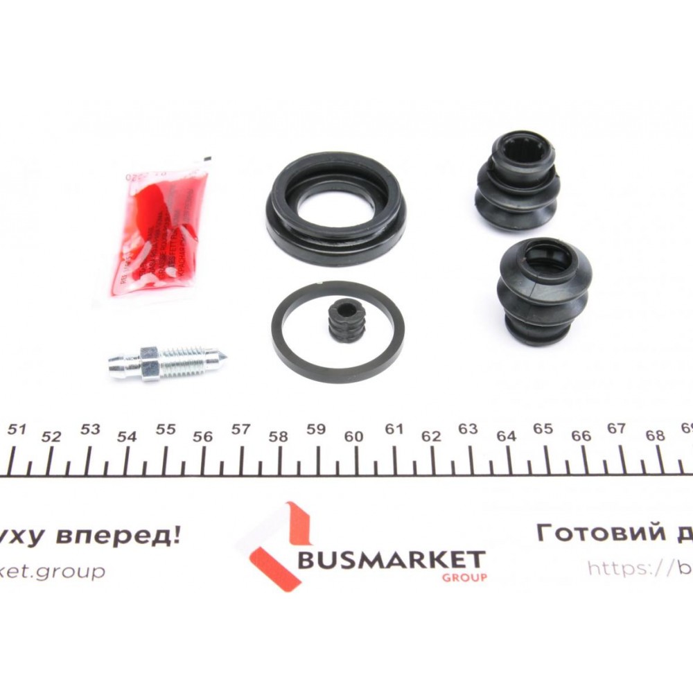 Ремкомплект супорта (заднього) Hyundai Accent/KIA Rio 05-11 (d=30.9mm) (+поршень) (Kask)
