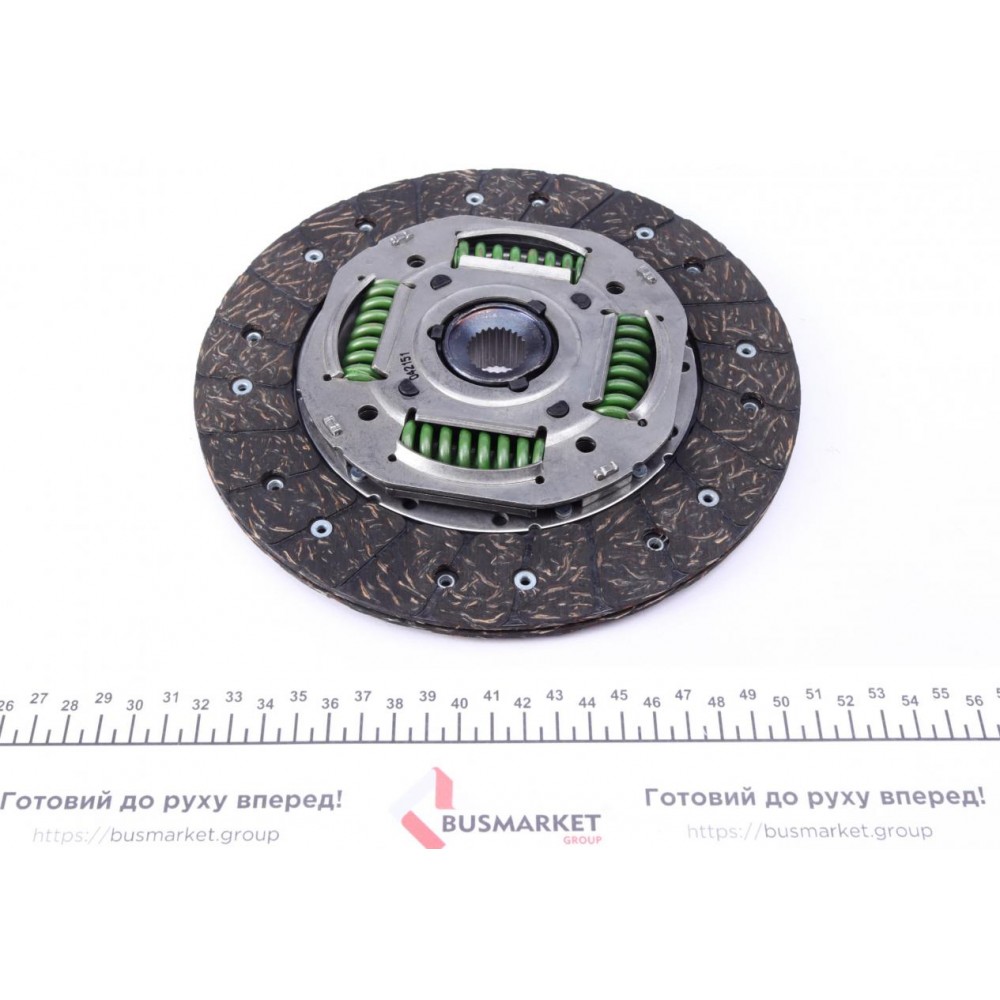 Комплект зчеплення Renault Kangoo/Clio II/Logan 1.5dCi 01- (d=215mm) (+вижимний)