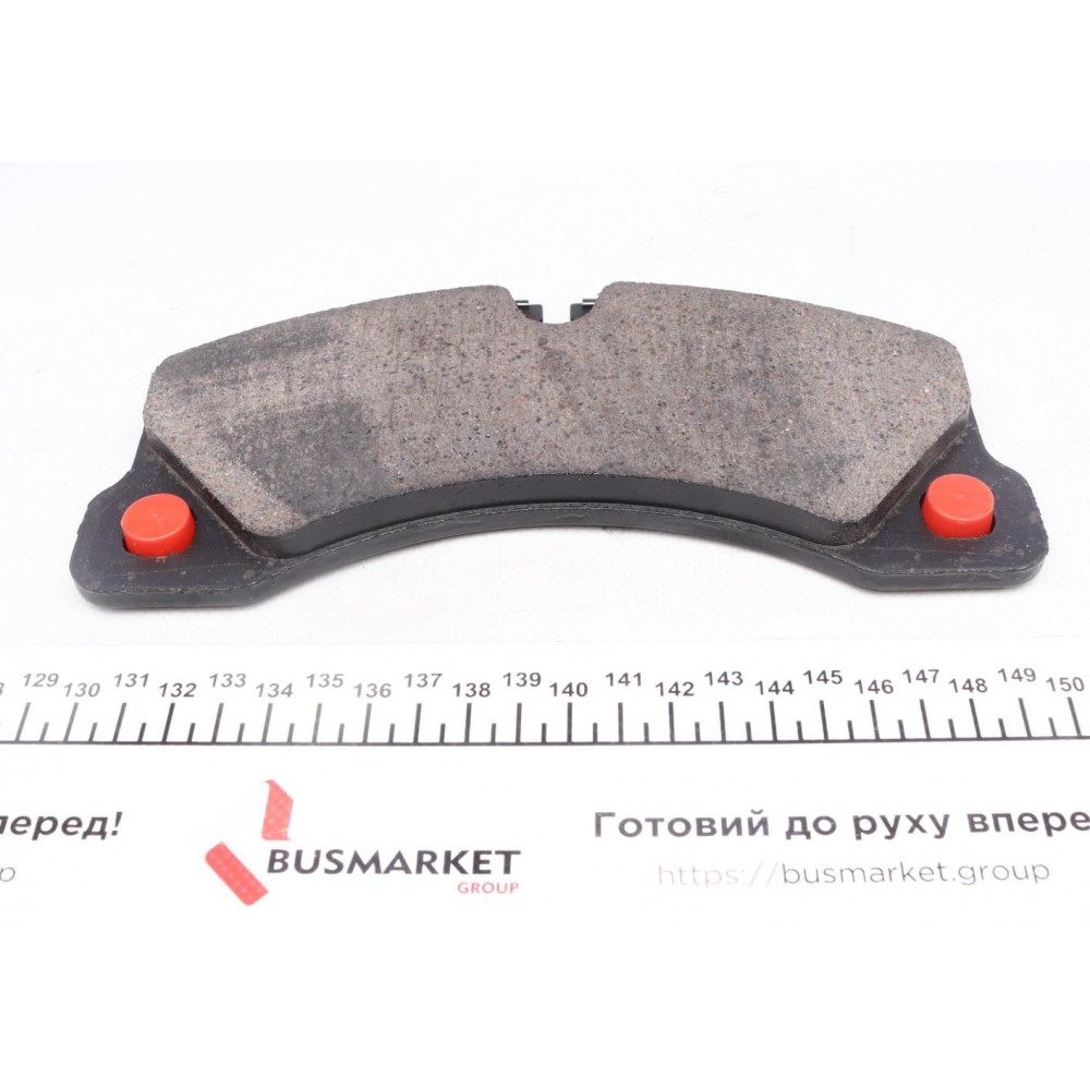 Колодки гальмівні (передні) Porsche Cayenne 07-/VW Touareg 02- (Brembo) (з низьким продукуванням пилу)