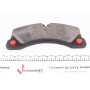 Колодки гальмівні (передні) Porsche Cayenne 07-/VW Touareg 02- (Brembo) (з низьким продукуванням пилу)