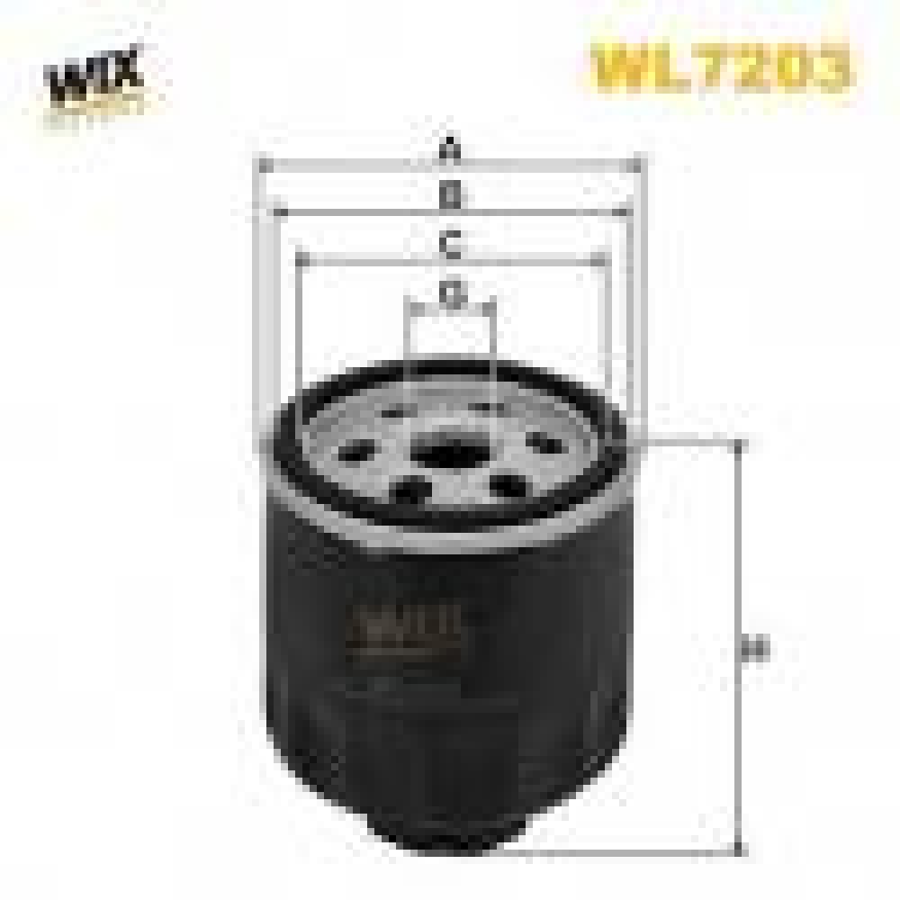 Фільтр масляний VW Caddy II/ Golf IV/V/Seat Leon 1.4/1.6i 96-