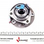 Підшипник маточини (передньої) Opel Astra H/A/Zafira B 04- (5 отв.) +ABS (к-кт)