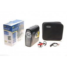 Компресор для автомобілів та мотоциклів 12V/120W (цифровий манометр PSI)