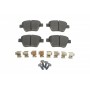 Колодки гальмівні (задні) VW Caddy III 1.6/2.0TDI 10- (з комплектом планок опори прижимних)