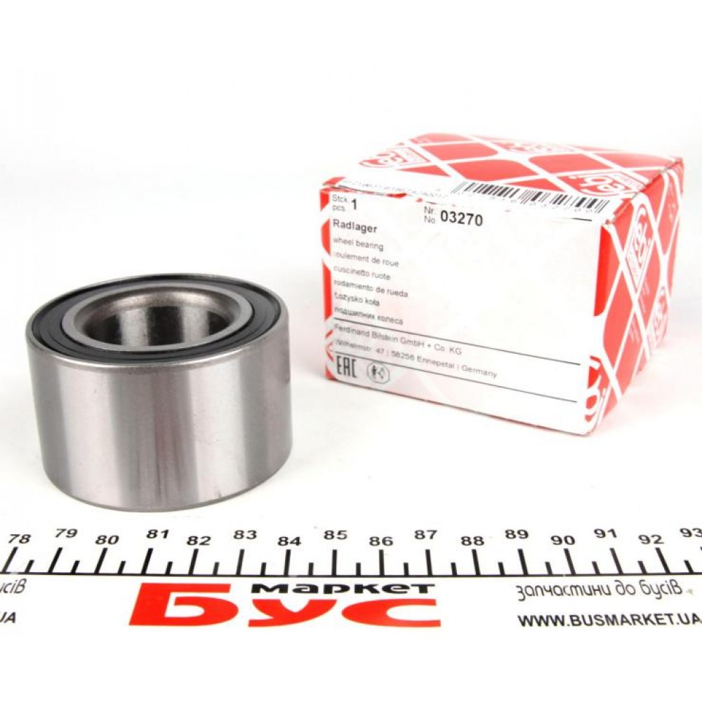 Підшипник маточини (передньої) Opel Astra F/Corsa A/Kadett E/Vectra A -98